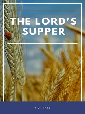 cover image of The Lord's Supper